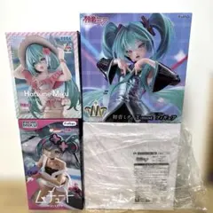 初音ミク フィギュア まとめ売り　4点セット　タイクレ限定版あり 初音ミク フィギュア 4点セット まとめ売り タイクレ限定 T-most