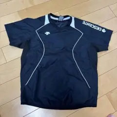 DESCENTE ショートスリーブ ウォームアップウェア 150 ブラック