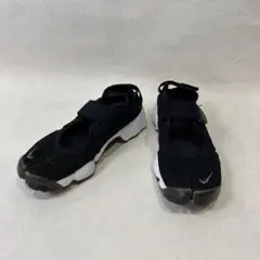 【美品】NIKE エアリフト 25cm ブラック 黒×白