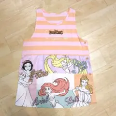 エプロン　保育士　ディズニープリンセス