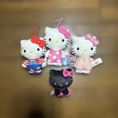 ハローキティ ぬいぐるみ 4体セット