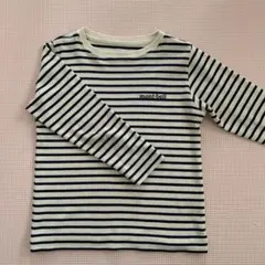 mont-bell ストライプ 長袖カットソー 100cm