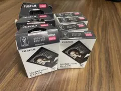 FUJIFILM instax mini BLACK 10枚入り 9パック