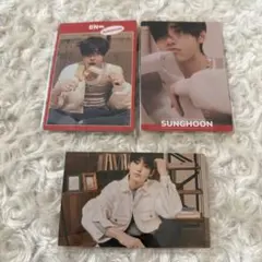 ENHYPEN エナプ　ソンフン　トレカ　３枚セット