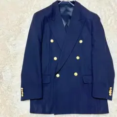 美品✨ PPFM 90's ダブルブレスト 紺ブレザー 金ボタン M 背抜きのサムネイル