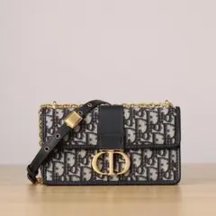 Dior ショルダーバッグ ネイビー/ベージュ