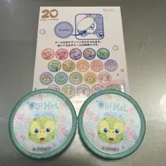 ダッフィー&フレンズ　20周年カラフルハピネスワッペン オルメル