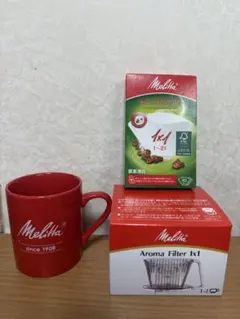 Melitta メリタ マグカップ フィルターセット 未使用