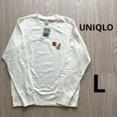 UNIQLO UT KAWS カウズ　セサミストリート　スウェット　L