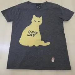BEAMS T 半袖 Tシャツ チャコールグレー 猫プリントのサムネイル