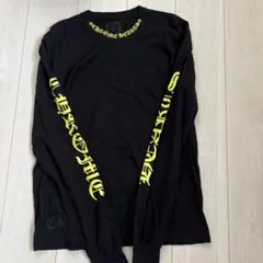 希少！クロムハーツ ネックロゴ ロンT イエローロゴのサムネイル