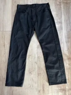 LEVI'S 505 ストレートデニム W30 L30 ブラック　綿100
