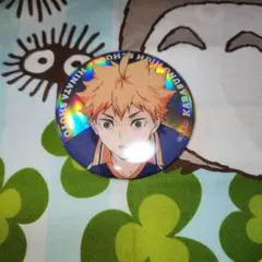 日向翔陽　オーロラ缶バッジ