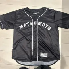 松本山雅FC ブラック ベースボールシャツ XL