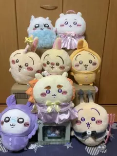 ちいかわ プライズぬいぐるみ 一番くじ D賞フィギュア 9点セット エニマイくじ