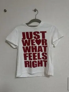 ホワイト プリント Tシャツ