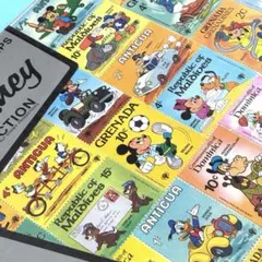 【未使用】未開封⭐︎ディズニー⭐︎Disney海外切手セット《ヴィンテージ》匿名配送