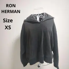 【オシャレ☆RHC RON HERMAN】黒　トレーナー　サイズXSのサムネイル