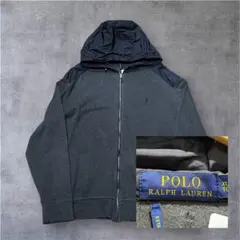古着 Polo Ralph Lauren XL ダークグレー パーカー