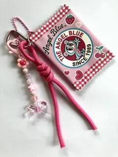 Angel Blue キャンディポーチキーホルダー ピンク