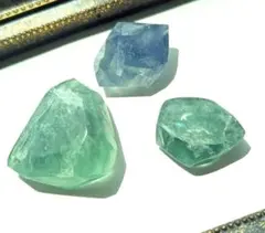 フローライト 蛍石 原石 3点セットのサムネイル