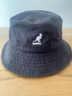 KANGOL ブラック バケットハット