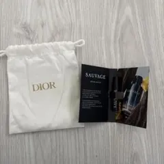 Dior SAUVAGE ソヴァージュ 香水 サンプル 巾着袋付き