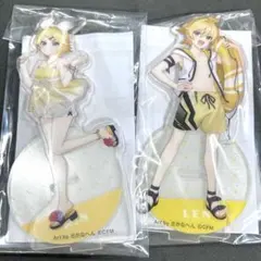 鏡音リン 鏡音レン 水着 アクリルスタンド さかなへん