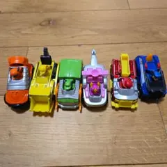 パウ・パトロール ミニカー 6台セット