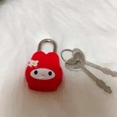 【激レア・1997年製】マイメロディ 南京錠｜サンリオ レトロ 希少品