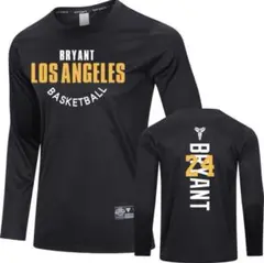 新品未開封 S コービーブライアント ロンt ブラック 黒 NBA 長袖 LA