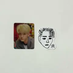 INI 田島 ウィンマジミニトレカ MJ画伯ステッカー