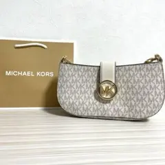 早い者勝ち！訳あり新品 MICHAEL KORS ハンドバッグ シグネチャー柄