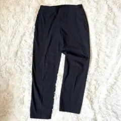 ユニクロ◇アンクルパンツ スラックス イージーパンツ ストレッチ M ネイビー