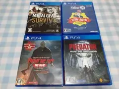 PS4 メタルギアサバイブ・FO76・13th・PREDATOR