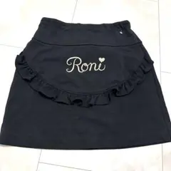 RONI スカート ブラック 145 サイズ メイド　フリルのサムネイル