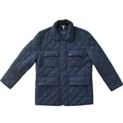 【Cole Haan】　ネイビー キルティングジャケット