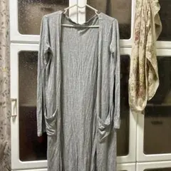 ロングカーディガン 羽織　春物