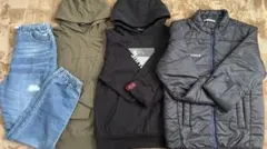 GLAZOS CROCS 子供服 まとめ売り 160cm 長ズボン パーカー