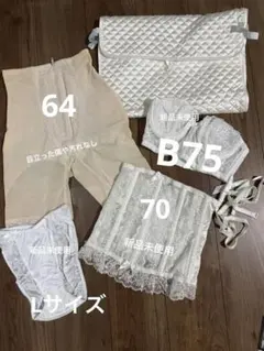 ブライダルインナーセット 収納ケース付き　/B75 最終値下げ！！