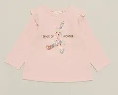 【美品】SENSE OF WONDER ストライプ柄 カットソー くま リバティ