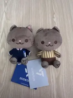 SEVENTEEN SEGA 猫 マスコットホシ ぬいぐるみ セット