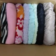 ハギレセットまとめ売り♡フリース生地や色々セット 多色 8枚