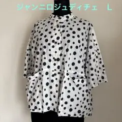 美品✨センソユニコ ロングブラウス チュニック バンドカラー ドット