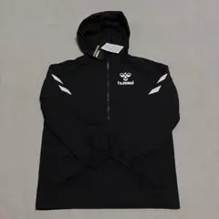hummel フード付きピステ・ウィンドブレーカー ナイロンジャケット