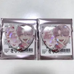 多聞くん今どっち　福原多聞　ホログラム　ハート缶バッジ　10個セット 多聞くん今どっち!? ホログラムハート型 缶バッジ 福原多聞 セット