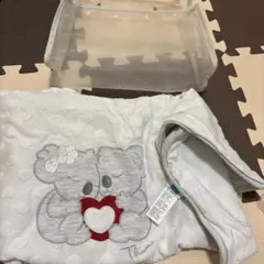 コアラ刺繍付きブランケット 収納ケース付き　THUN イタリア