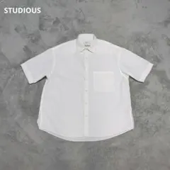 STUDIOUS×Thomas mason レギュラーカラー半袖シャツ サイズ3のサムネイル