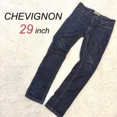 CHEVIGNON シェビニオン 濃紺 デニムパンツ 29 90s