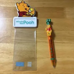 東京ディズニーランド くまのプーさん チケットホルダー　シャープペン　レトロ